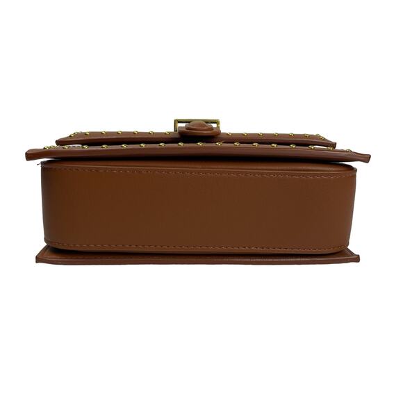 NWT - Louis Daisy Studded Faux Croc Crossbody - Picture 4 of 8